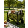 130 Kg Taşıma Kapasiteli Katlanabilir Wagon Taşıma Arabası