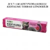 140 ADET KEDİ - EVCİL HAYVAN  KUMU TORBASI PRATİK PUDRA KOKULU  BÜZGÜLÜ - EXTRA GÜÇLÜ 82X50CM (5263)