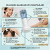 140 İğneli Serum Hazneli Dermaroller – 0-3 mm Ayarlı Dermaroller Mikro İğneli Saç, Cilt ve Vücut Bakım Aparatı (5263)