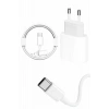 15/pro/pro Max 20w İos Uyumlu Hızlı Şarj Aleti Adaptörlü Beyaz