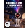 180 Derece Dönebilen Astronot Masa Ve Gece Lambası Projektör Yeni Nesil