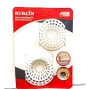 2 PARÇA PLASTİK KÜVET LAVABO SÜZGEÇ (5263)
