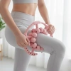 20 Tekerlekli Ayarlanabilir Bacak ve Kol Masaj Aleti – 360° Tam Daire Derin Doku Kas ve Lenfatik Masaj Silindiri (5263)