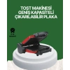 2000 Watt Teflon Tost Makinesi – Geniş Plaka, Ayarlanabilir Isı, Kolay Temizlik
