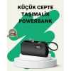 2000mah Mini Powerbank Dahili Konektörlü Pd 20w