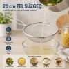 20CM TEL SÜZGEÇ METAL SAPLI KULAKLI (5263)