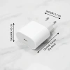 20W USB-C Hızlı Şarj Adaptörü – Power Delivery (PD) Destekli Güç Adaptörü, Güvenli Şarj Başlığı (5263)