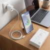 25W Hızlı Şarj Adaptörü USB-C to Type-C Kablolu – PD Destekli, Süper Hızlı Şarj Cihazı (5263)