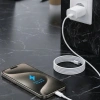 25W Hızlı Şarj Adaptörü USB-C to Type-C Kablolu – PD Destekli, Süper Hızlı Şarj Cihazı (5263)