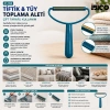 2İN1 BAŞLI PLASTİK SAPLI METAL TİFTİK TÜY TOPLAMA PLS.KAŞIYICI APARAT PET SHOP (5263)