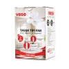 2İN1=TAVAN VANTİLATÖR - AVİZE LAMBA 40W KUMANDALI 6KNAT VNT-005 (5263)