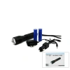 2IN1 ZOOMLU EL FENERİ - COB LED FİŞ - ÇAKMAK ŞARJLI METAL KASA 17CM 3000 LUMEN (5263)