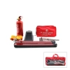 2Lİ SET 4 GEN ÇANTA 7PCS + 38PCS OTO TRAFİK SETİ + İLK YARDIM SETİ YANGIN TÜPÜ=1KG 2PCS REFLEKTÖR BEZ KEMER ÇEKME HALAT=2.9MT ARAÇ TAKOZ BUZ KAZIMA SET ÇANTASI (5263)