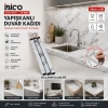 2MT X 60CM BEYAZ MERMER DESENLİ TEZGAH ÜSTÜ FOLYO STİCKER - DUVAR KAĞIT KENDİNDEN YAPIŞKANLI - EKO DEKORASYON - DAYANIKLI (5263)