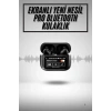 2.nesil Pro Ekranlı Sesli Görüşme Yapabilen Kablosuz Bluetooth Kulaklık