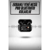 2.nesil Pro Ekranlı Sesli Görüşme Yapabilen Kablosuz Bluetooth Kulaklık