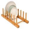 2PCS BAMBU - AHŞAP TEZGAH ÜSTÜ TABAKLIK - BULAŞIKLIK (5263)