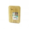 2PCS SETOVAL KENARLI - YUVARLAK DELİKLİ AHŞAP BAMBU KESİM PANOSU - KESME TAHTASI 18X28X1CM--22X32X1CM (5263)