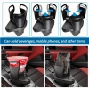 2’si 1 Arada Ayarlanabilir Araç Bardak Tutucu, Genişleyebilir Üst Kısım 3”-6.2”, Şişe Adaptörü, Araba Organizatörü, Dayanıklı Taban, Ramblers Hydroflask Uyumlu, Modern Araç Düzenleyic