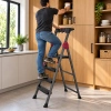 3+1 BASAMAKLI METAL MERDİVEN 150KG.TAŞIMA (5263)