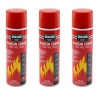 3 ADET YANGIN SÖNDÜRÜCÜ - YANGIN SAVAR SPREY 500ML + 500 ML + 500 ML  EV - OFİS - OTO ARAÇ   ATEŞ BOĞUCU KÖPÜK TABAKA OLUŞTURUR (5263)