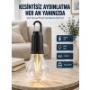 3 Farklı Mod Ledli Şarjlı Asma Kancalı Kamp Lambası Taşınabilir Ampul