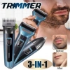3 in 1 Saç Sakal Kesme Ense Burun Tıraş Makinesi Seti (5263)