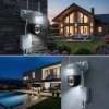 3 Kameralı Kablolu Akıllı Güvenlik Kamerası – 360° PTZ Hareketli, Çift Antenli, WiFi IP, Gece Görüşlü Dış Mekan Kamera (5263)