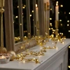 3 Metre Yaldızlı Gold LED Işık – Dekoratif Ortam ve Yılbaşı Aydınlatması (5263)