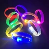 3 Modlu Pilli LED Işıklı Esnek Parti Bilekliği Beyaz (5263)