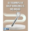 360° Ayarlanabilir Çok Fonksiyonlu Duş Başlığı