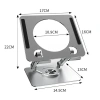 360 Derece Dönebilen Yükseltilmiş Masaüstü Ayarlanabilir Metal Tablet Standı