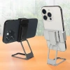 360 derece Dönen Tüm Telefon Tipleri İle Uyumlu Metal Telefon Standı Braket (5263)