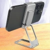 360 derece Dönen Tüm Telefon Tipleri İle Uyumlu Metal Telefon Standı Braket (5263)