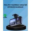 360° Kapsama Sahip Full Hd Araç Kamerası 3’lü Kayıt Gece Görüşlü Dashcam
