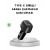 38w Araç Şarj Cihazı Type-c Pd Usb Hızlı Şarj Çift Port