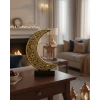 3d Hilal Yıldız Dekor 23x23 Cm Ramazan Özel Masa Üstü Süs
