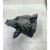 3d Siyah Ayı Başı Duvar Dekoru Modern Asılabilir Heykel 25x19 Cm