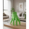 3d Yeşil El Dekoratif Heykel 27x22 Cm Büyük Boy Modern Tasarım