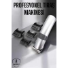 4 Taraklı Taşınabilir Profesyonel Saç Ve Sakal Kesme Tıraş Makinesi
