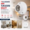40 ADET E27 KOLAY MONTAJ TAVAN DUY (5263)