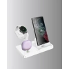 4’lü Apple Kablosuz Şarj Standı İphone Watch Ve Airpods Çoklu Şarjlı