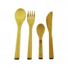 4PCS  AHŞAP BAMBU MUTFAK SETİ  2 KAŞIK - ÇATAL - BIÇAK (5263)