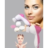 5 Başlıklı Yüz Masaj Aleti – Cilt Temizleme, Peeling, Siyah Nokta Ve Gözenek Bakımı