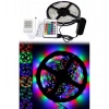 5 Metre Rgb Şerit Led Seti-İç ve Dış Mekan Silikonlu-Tak Çalıştır (5263)