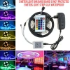 5 Metre Rgb Şerit Led Seti-İç ve Dış Mekan Silikonlu-Tak Çalıştır (5263)