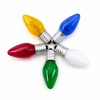 50 ADET MİX RENKLİ GECE LAMBASI AMPUL E14 - 10W C7 (5263)