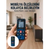 50 Metre Lazer Ölçüm Cihazı Alan Ve Mesafe Hesaplama Yeni Nesil
