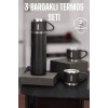 500 Ml Kapasiteli Taşınabilir Basınçlı Termos Seti Günlük Kullanım İçin İdeal