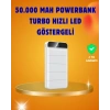 50000mah Led Göstergeli Taşınabilir Şarj Cihazı